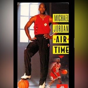 Vintage 1996 Michael Jordan AIR TIME VHS CBS Fox Video NBA